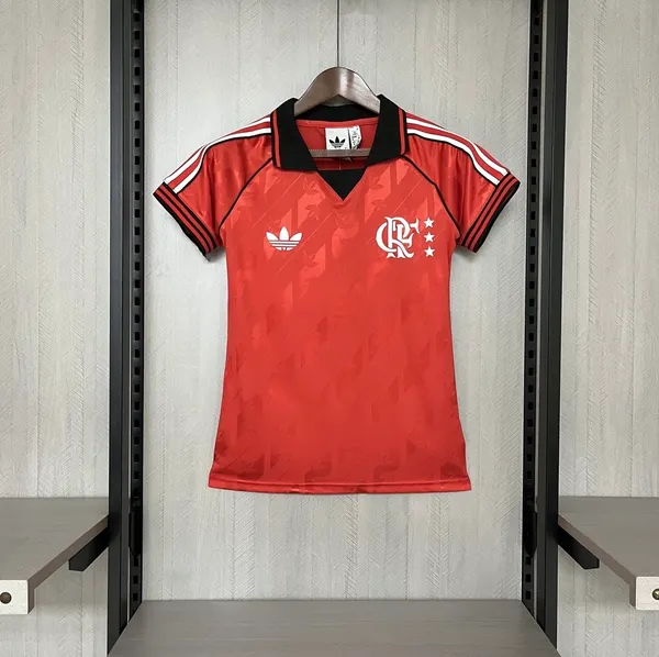 Flamengo Feminina Lifestyler Vermelho - 24/25